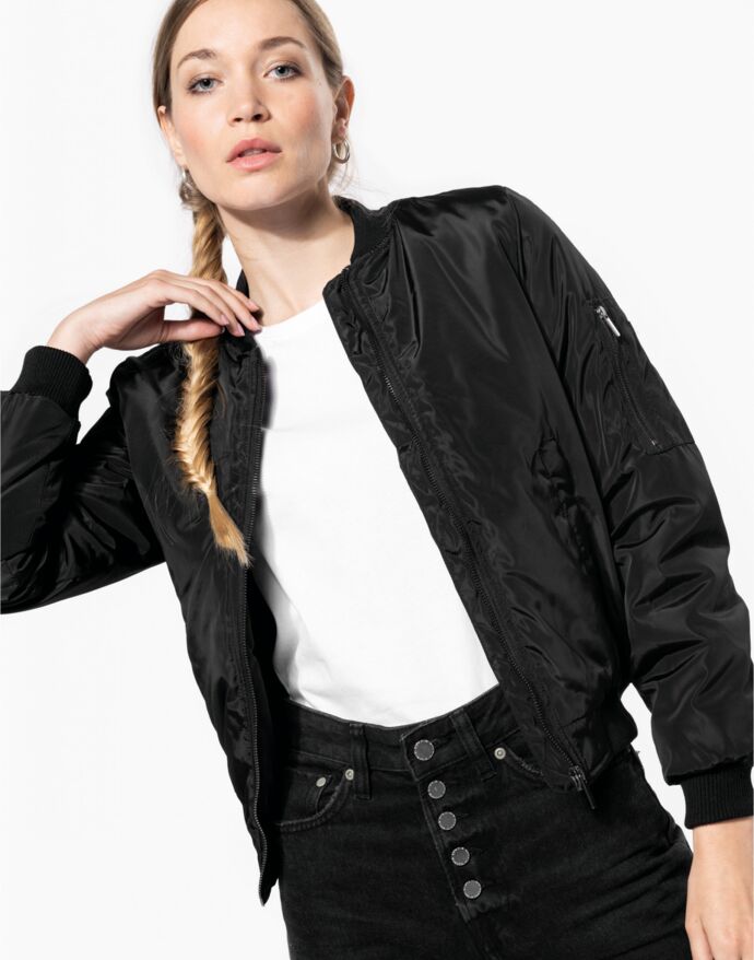 Kariban Giacca Bomber donna Thumbnail
