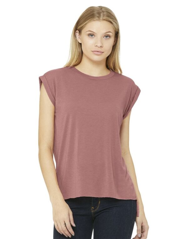 Bella Canvas Flowy Rolled Muscle  Thumbnail