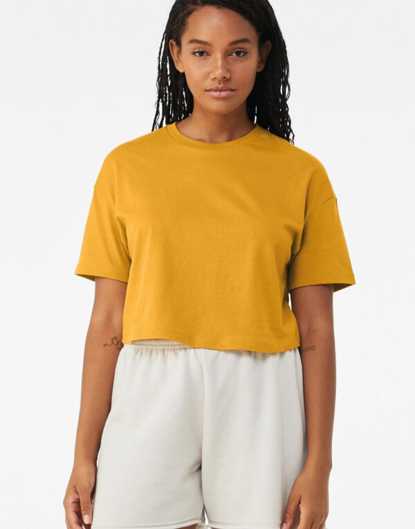 Bella Cropped T-Shirt Thumbnail