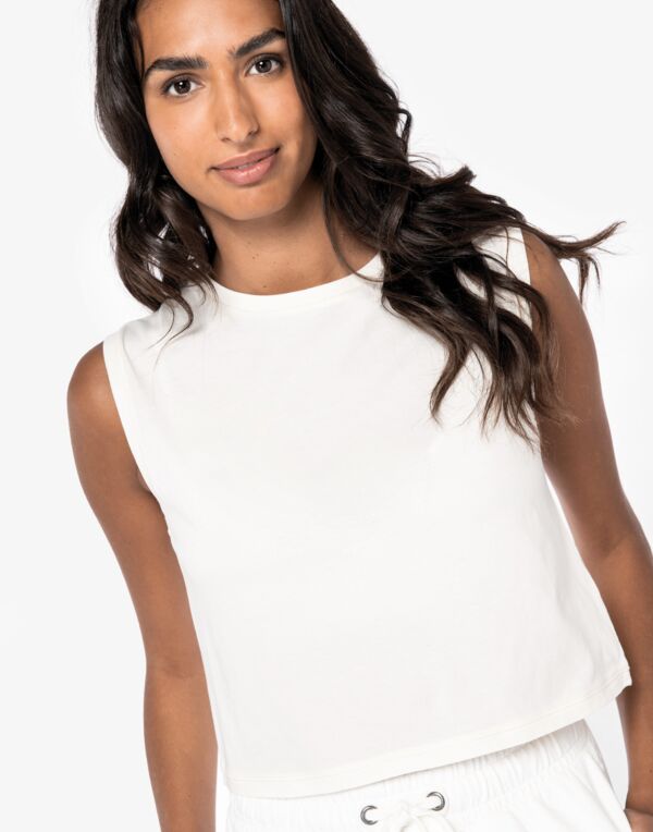 Native Spirit T-shirt Crop Senza Maniche Thumbnail