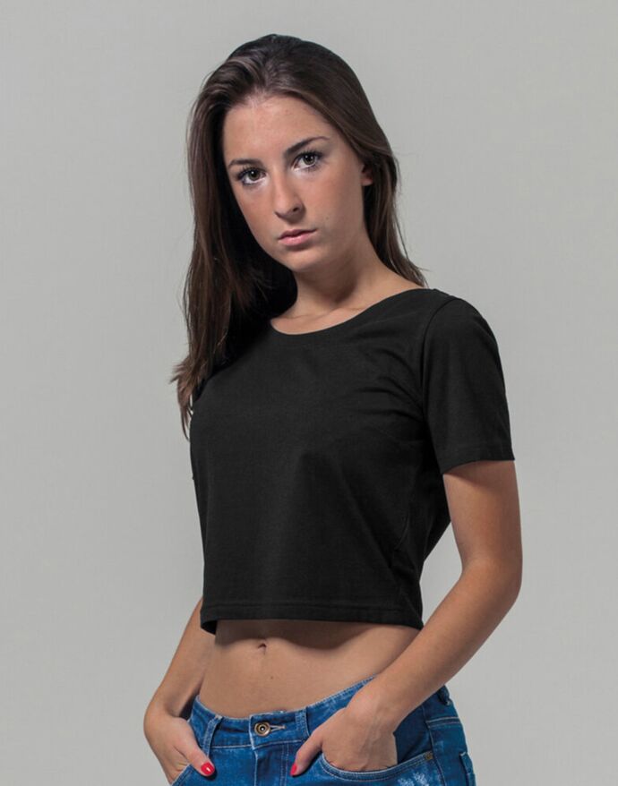ByB Women's cropped Tee BY042 Thumbnail