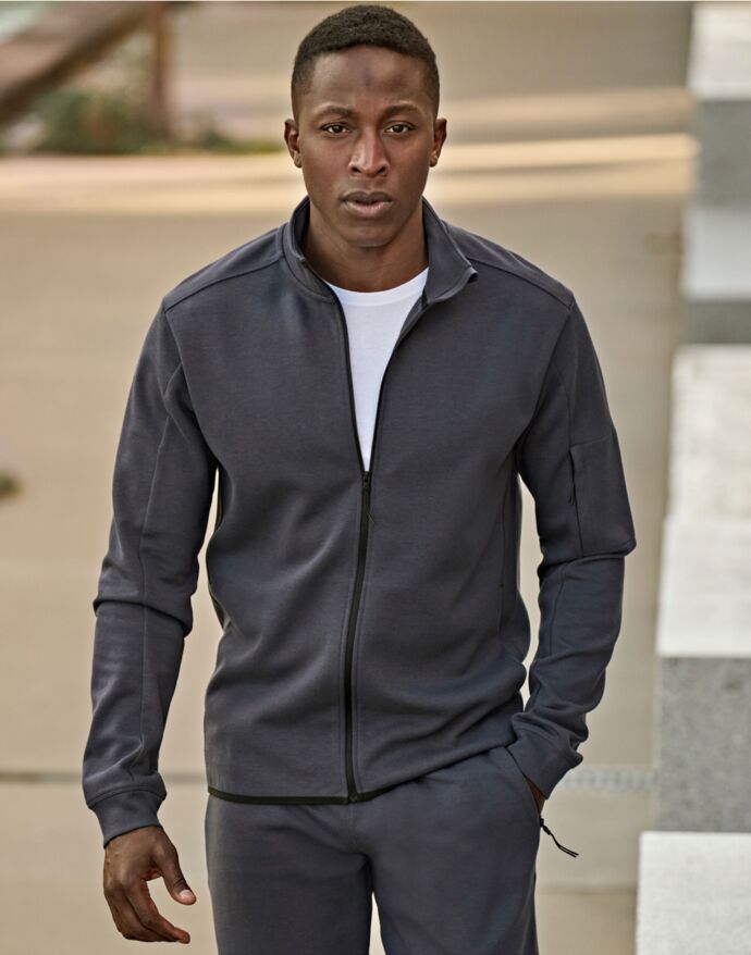 Tee Jays Athletic Full Zip Cardigan 5704 Thumbnail