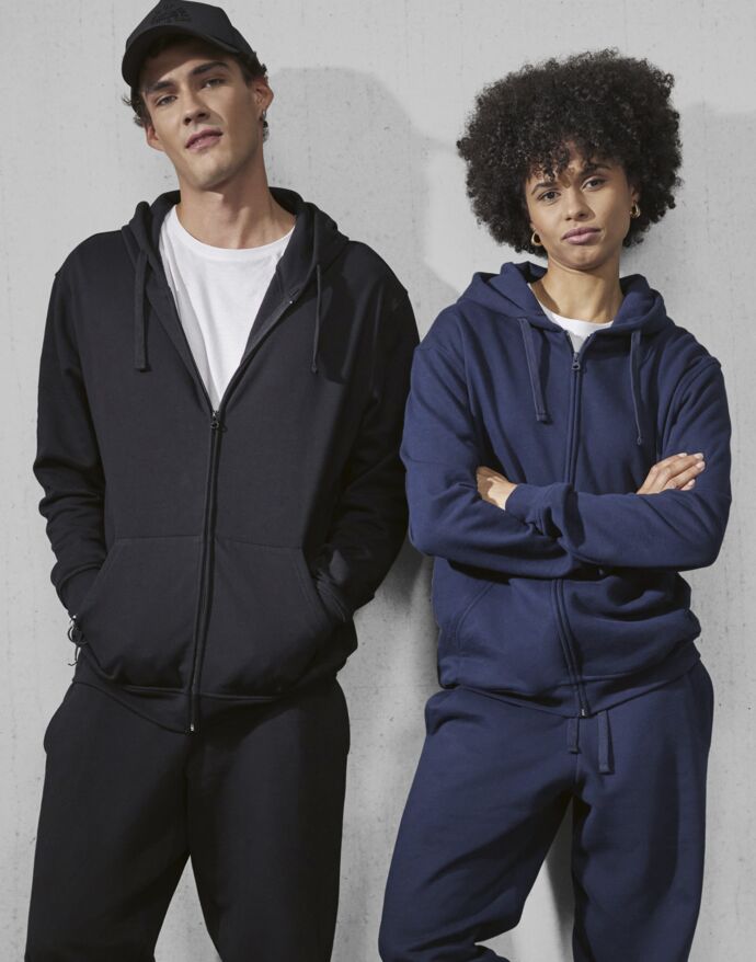B&C Zip e Cappuccio Gender Neutral WG009 Thumbnail