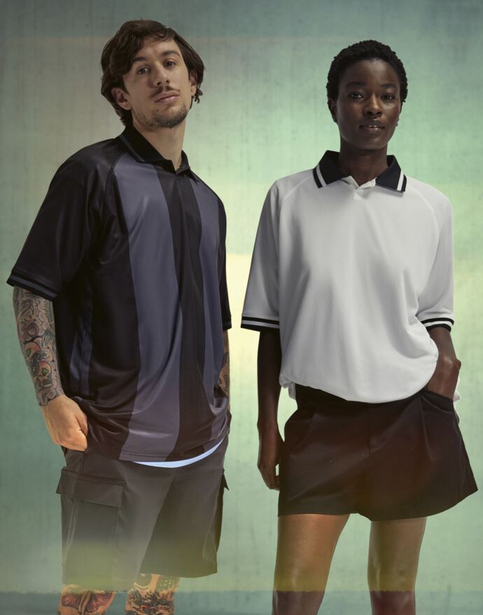 B&C Active Polo in Mesh Thumbnail