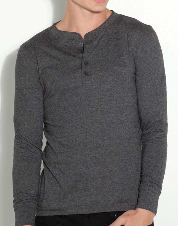 BELLA CANVAS<br>Jersey Henley 4 Bottoni Thumbnail
