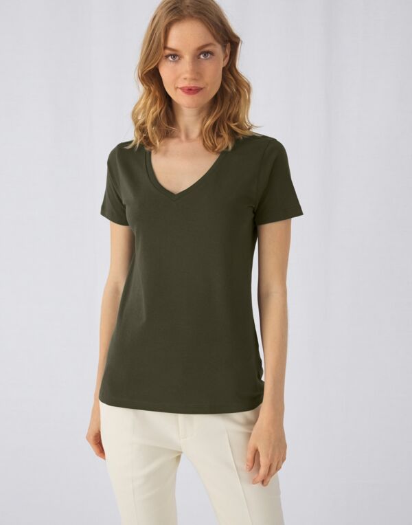 B&C Womens Inspire Vee Tee Thumbnail