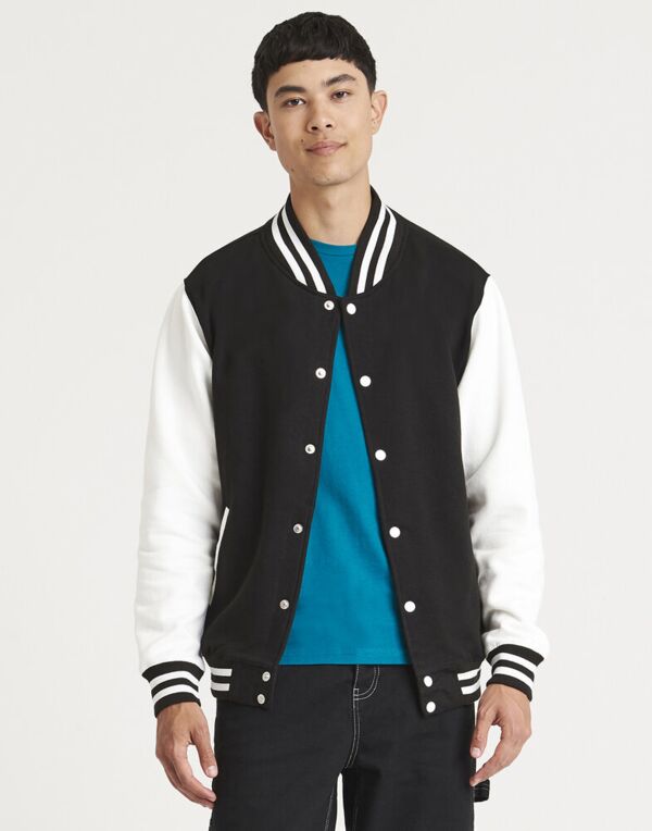 AWDis Varsity Jacket Unisex Thumbnail