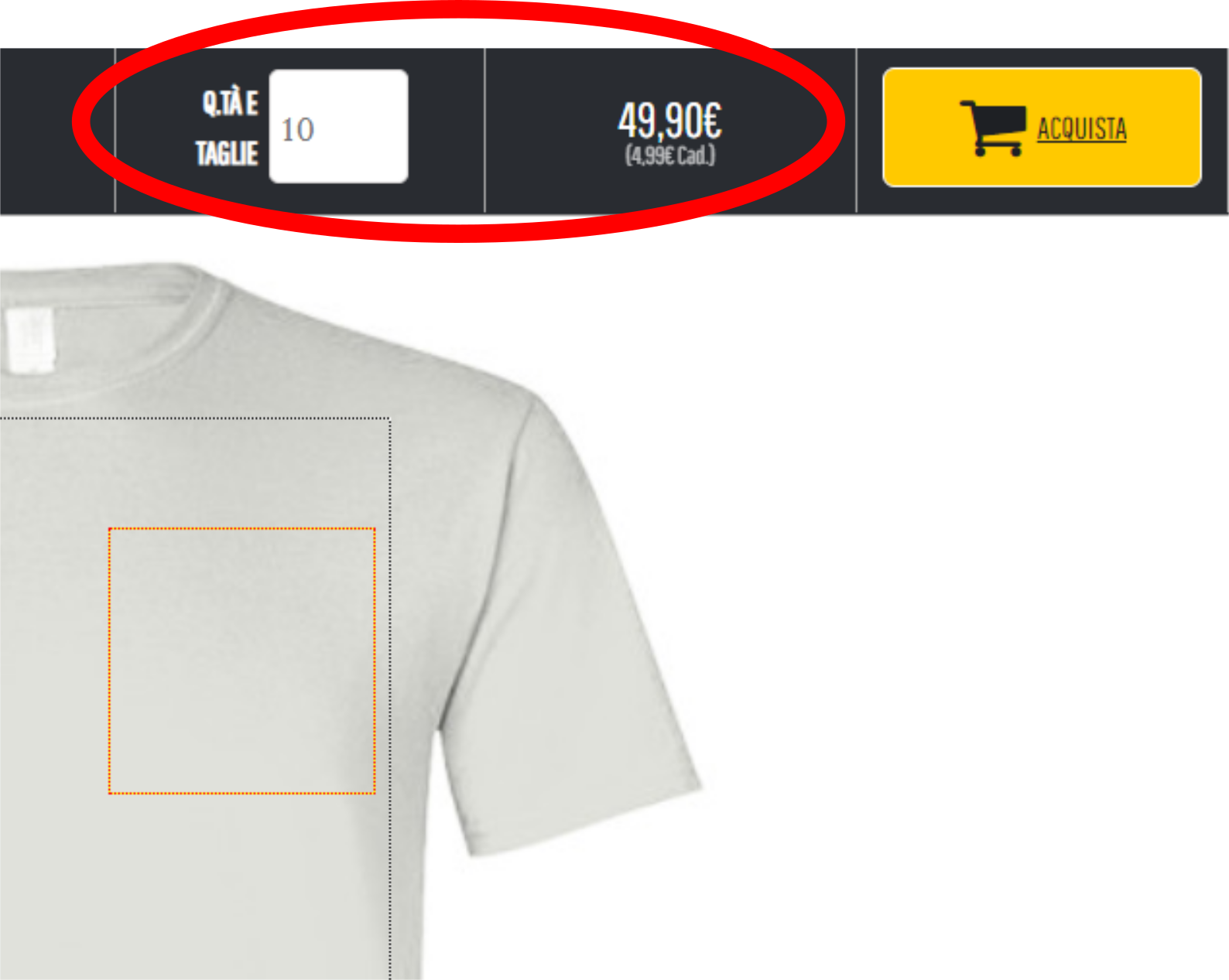 Sconti Personalizzati.net - Crea T-shirt e Felpe